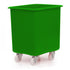 131L Food-Approved Moulded Truck Solid Base MDPE Mobile Container 600 x 510 x 686 mm