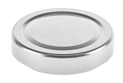 66MM DTO Silver Deep Twist-Off Cap – 14mm Step