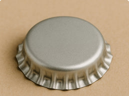 Silver Crown Corks for Beer Bottles – 26mm