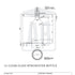 1 Litre Clear Glass Winchester Bottle