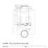 358ml Tall Glass Olive Jar