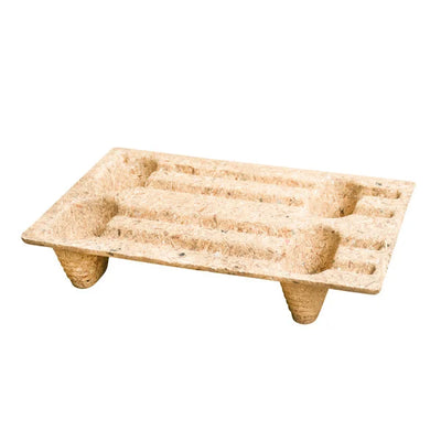 Presswood Display Pallet – 600x400x120mm – 4 Feet – Nestable – 250kg Capacity