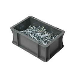 Euro Stacking Box – 300x200x120mm – 5L Capacity – Reinforced Base