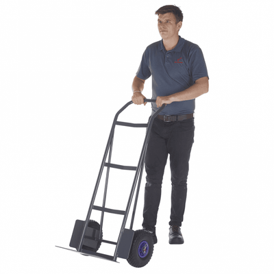 Heavy Duty Steel Loop Handle Sack Truck with Puncture Proof Wheels, 300kg Capacity