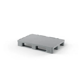 Hygiene Pallet – 1200x800x155mm – HDPE Plastic – Closed Deck with Raised Rim – 4000kg Static Load