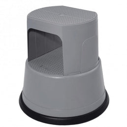 Plastic Kick Step Stool – EN 14183 Certified – 150 kg Capacity – 440 Dia. × 425H mm