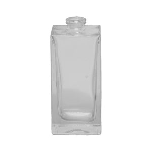 50ml Square Clear Glass Bottle
