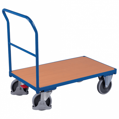 Platform Trolley with Brake 500kg - 1125L x 700W mm