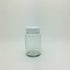 60ml (2oz) Round Glass Wedding Favour Pot Empty Jars with 38mm Screw Lids Pack of 72