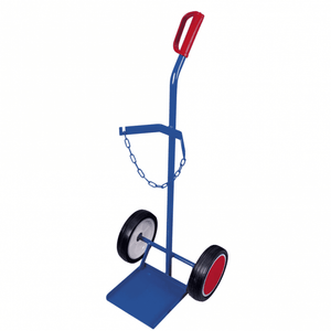 Single Cylinder Gas Empty Bottle Sack Truck Trolley 100kg for 210-250mm Cylinders