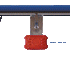Warehouse Platform Trolley with 4 Tubular Supports, 500kg Capacity