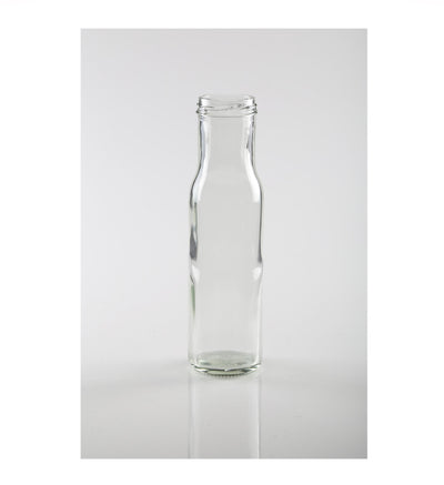 250ml Round Glass Sauce Bottle