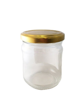 212ml Mustard/Reserve Glass Jar