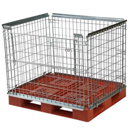 Half Gate Access Stackable Retention Unit - 1000mm Height - AB Range
