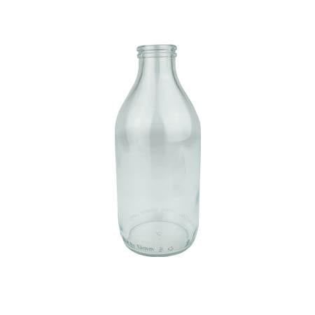 1 Pint (568ml) Glass Milk Bottles – Foil Cap Finish | Pallet of 1,218 Units